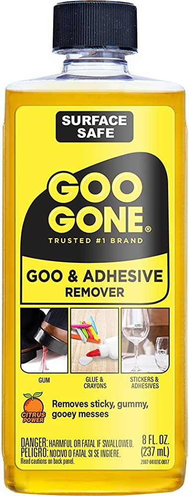 Goo Gone Original Adhesive Remover, Fresh Citrus, 12 Fl. Oz